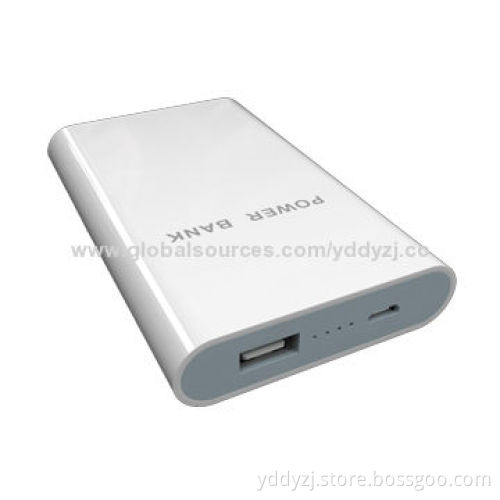 Portable Power Bank with Unique Design, 5,000mAh Polymer